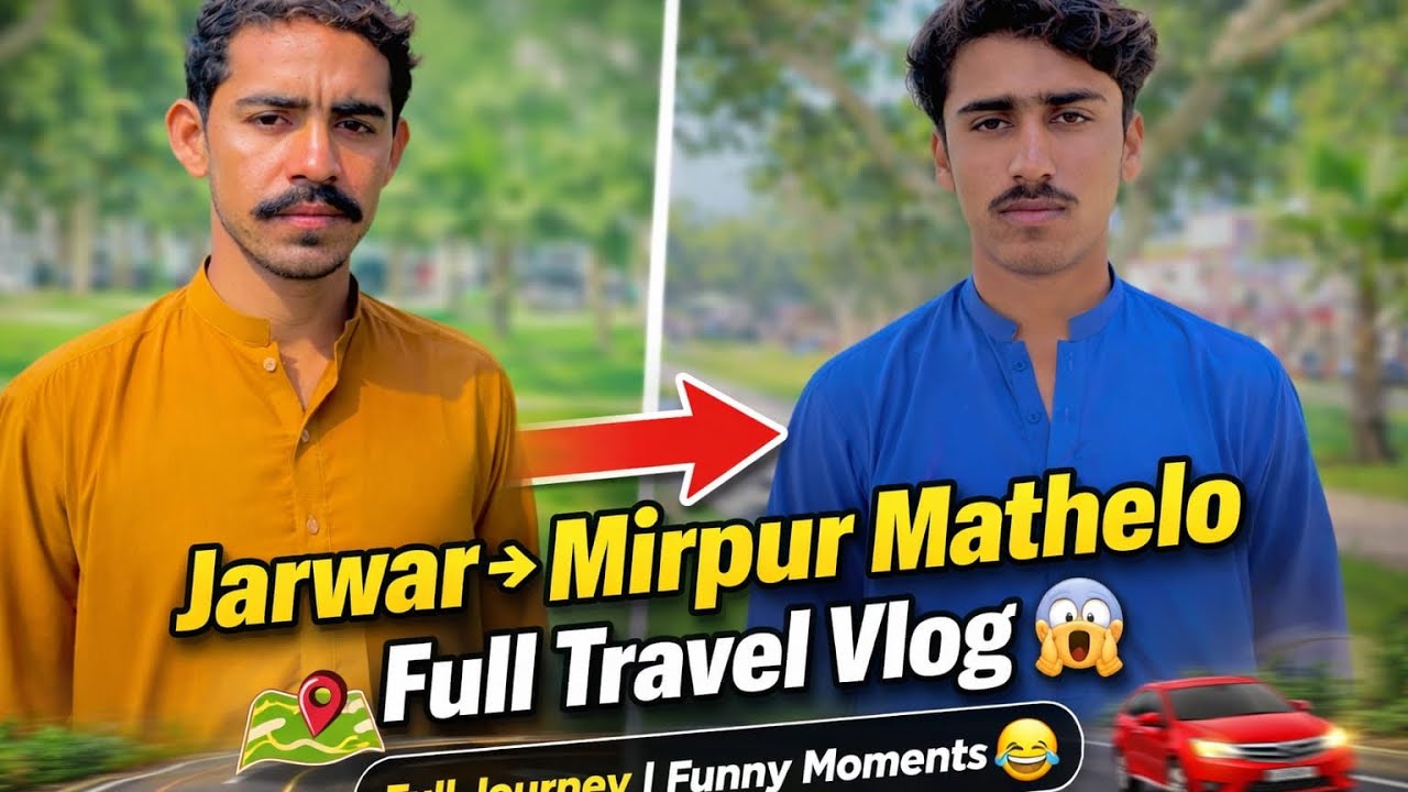 Jarwar Se Mirpur Mathelo Tak Full Travel Vlog | Sindh Road Trip 🚗🔥 