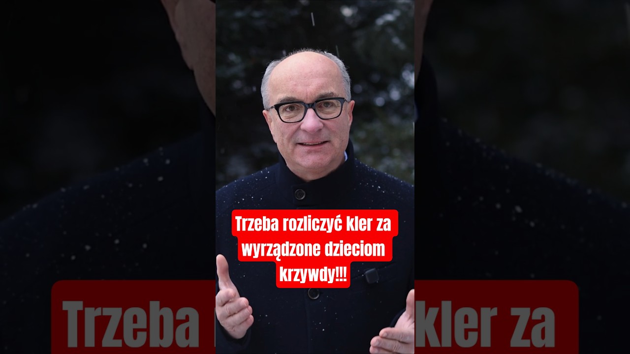 CZAS ROZLICZYĆ KLER ZA WYRZĄDZONE DZIECIOM KRZYWDY! #lewica #polityka #sejm #czarzasty #kości&oacute;ł