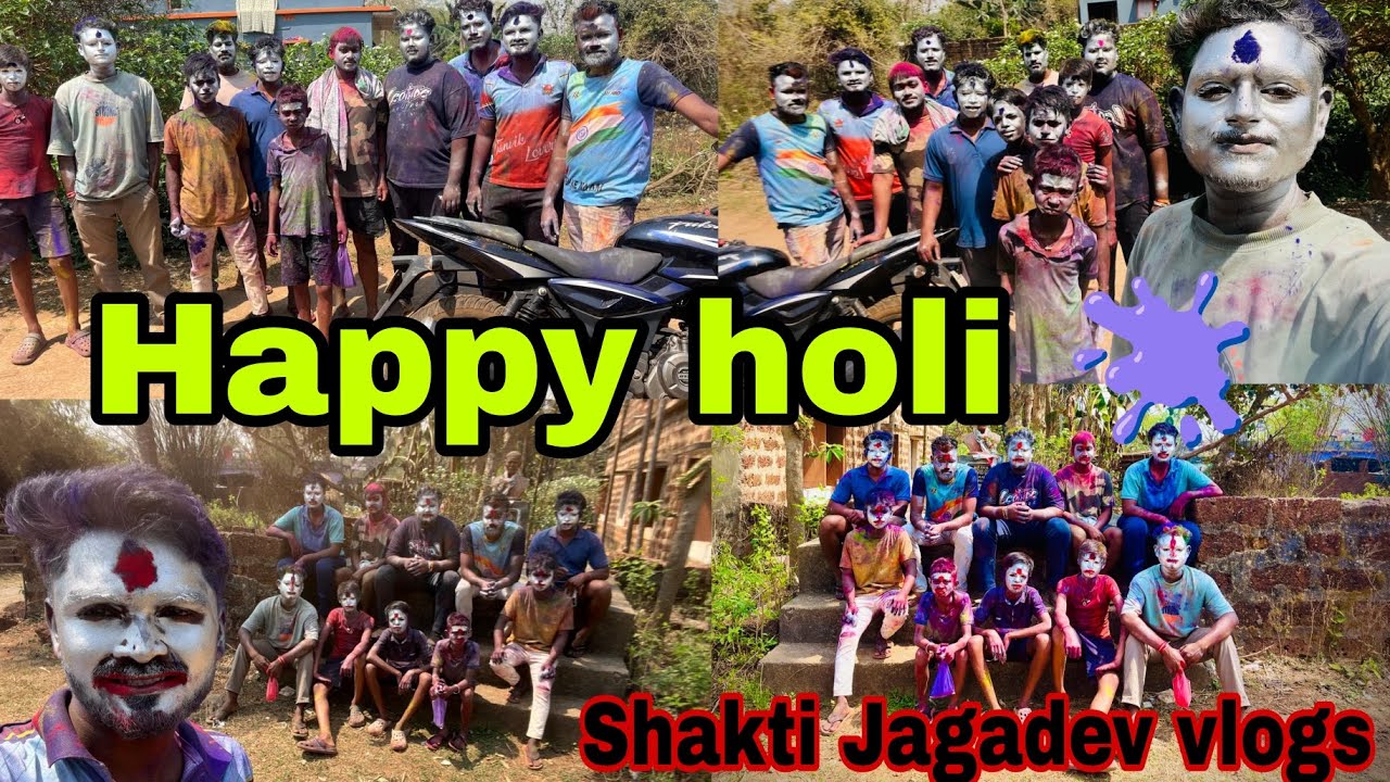 Happy Holi 🫟//#odisha #odia #odiavolg #foryou 