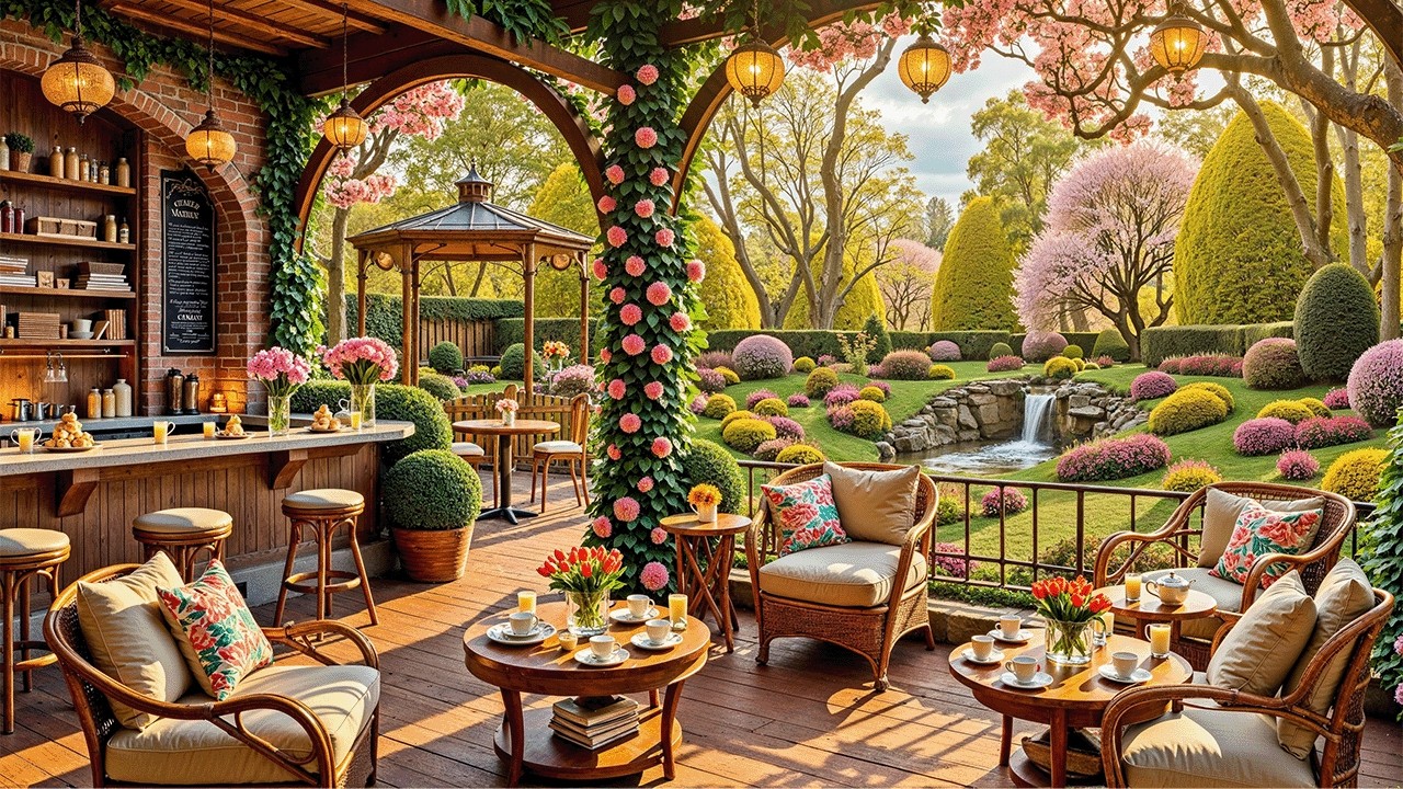 Calm Spring Jazz By The Water - Soft Jazz Music To Melt Stress And Bring The Mind Back To Balance