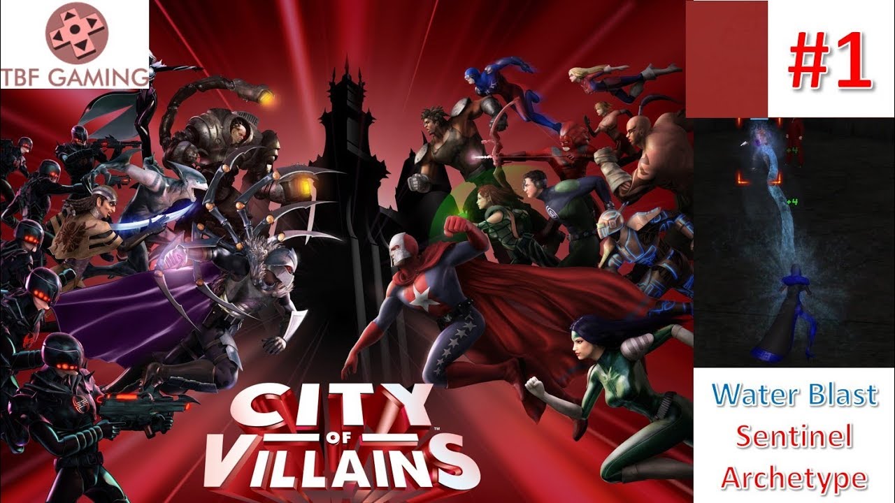 City of Heroes Sentinel Archetype - Lets try City of Villains- COH 2019 - City of Heroes is back!