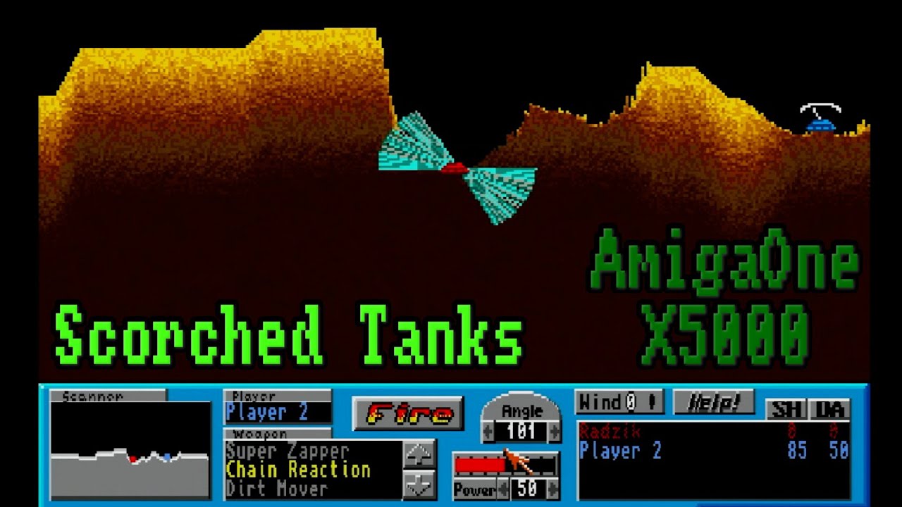 Scorched Tanks — Amiga Podcast Video Odc 30 [PL]