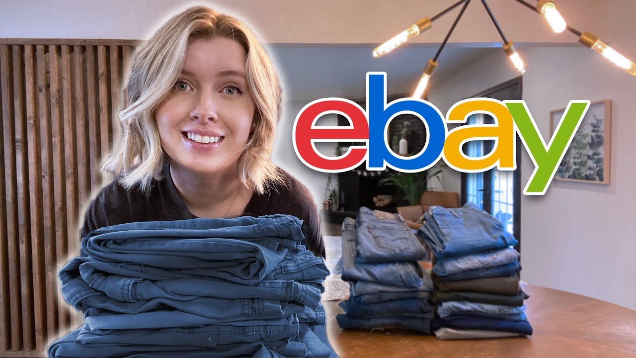 I work from home reselling preowned clothing on eBay