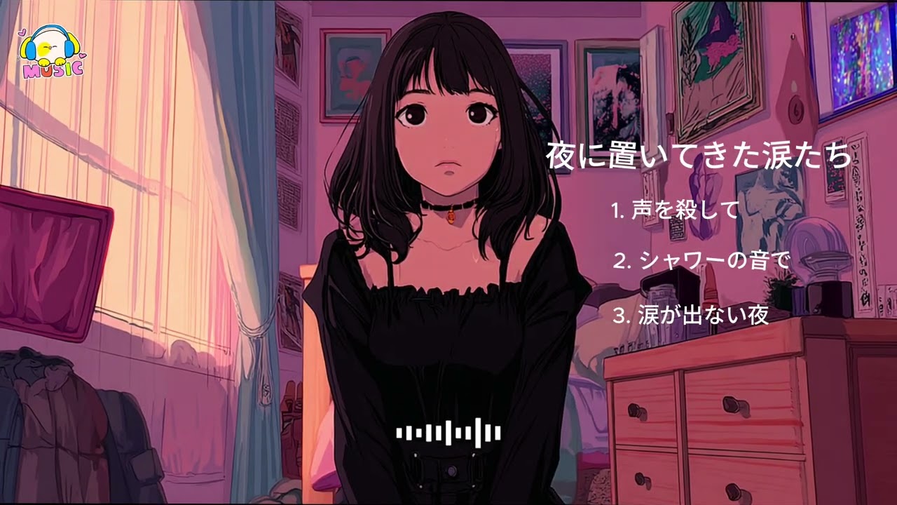 孤独な夜 ×ナイトコア- 夜にしか泣けない｜オリジナル楽曲