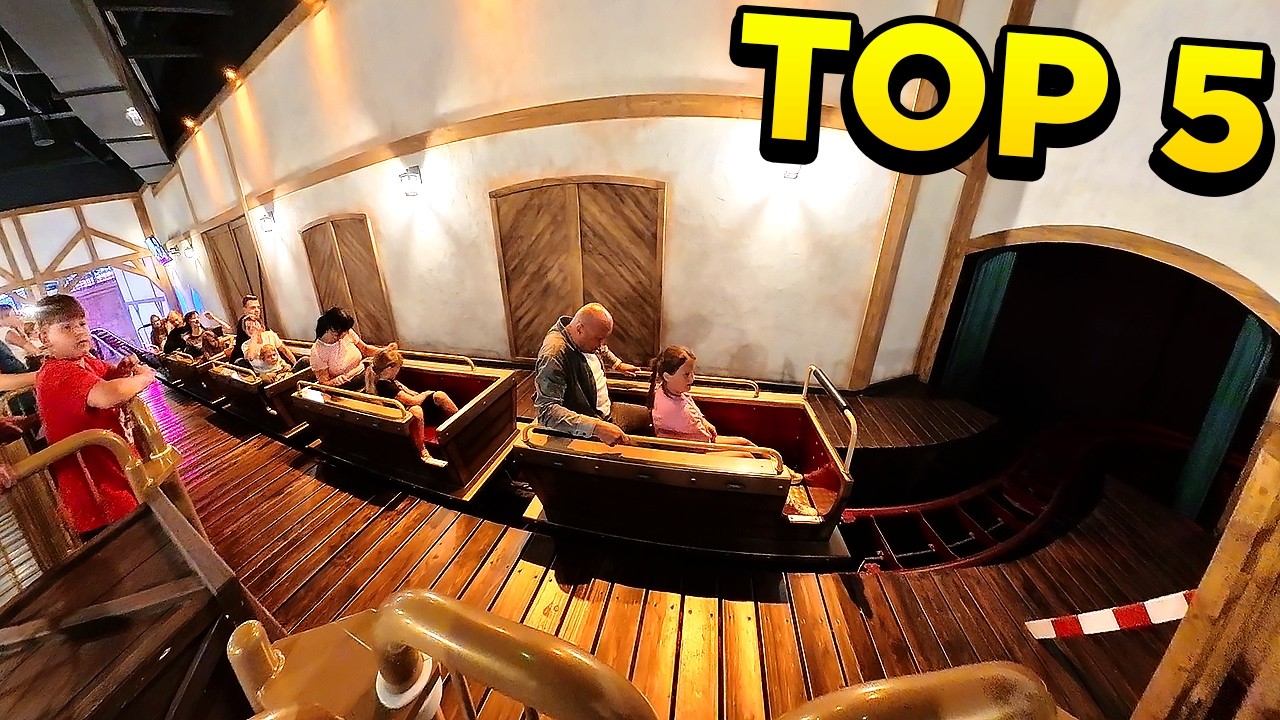 TOP 5 BEST ATTRACTIONS IN MANDORIA | 2025 EPIC SMOOTH POV RIDES