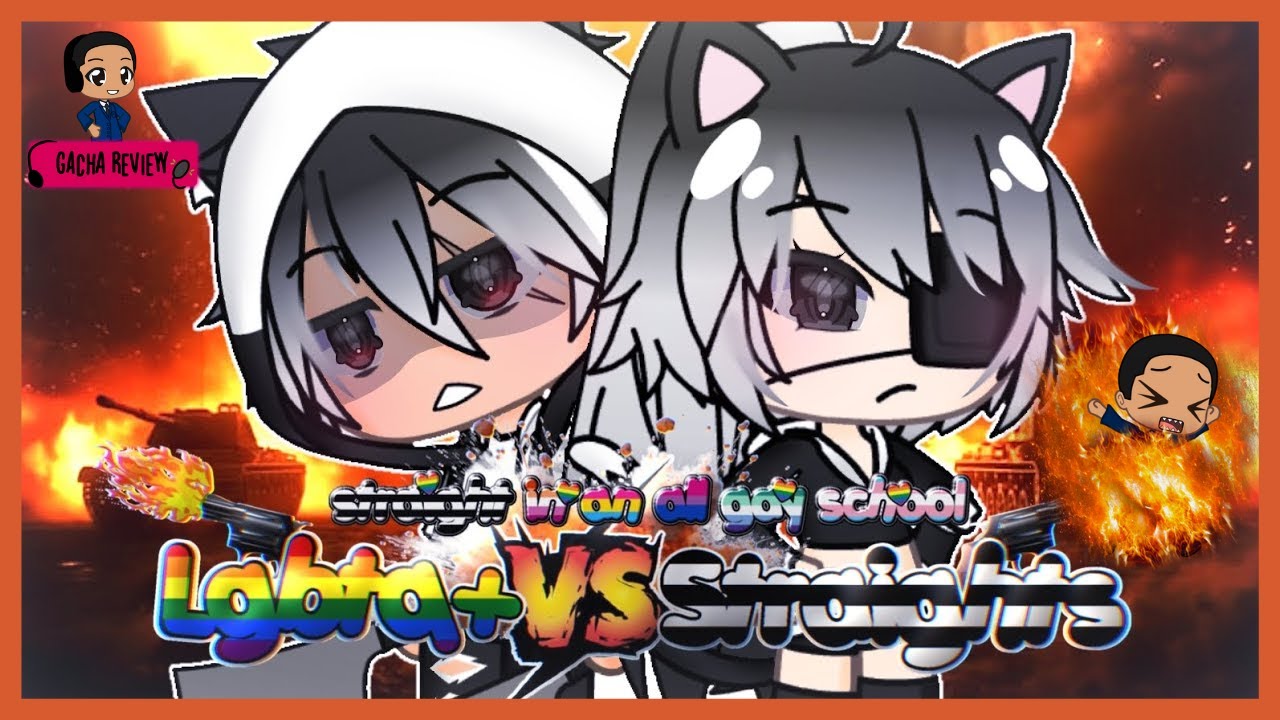 THE MOST QUESTIONABLE Gay Series is a Trilogy | Straight in an all Gay School Part 3 | Gacha Review