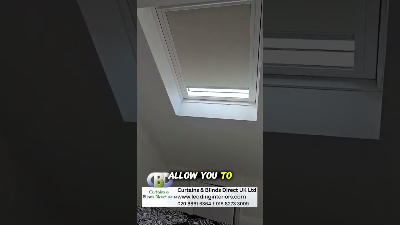 Stylish Velux Skylight Blinds for Modern Homes | Curtains and Blinds Direct UK – London