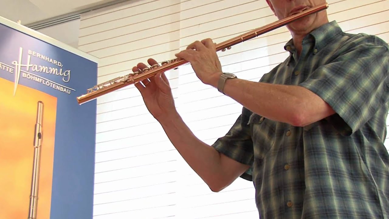 Böhmflötenbau Querflöte Bernhard Hammig HD - producer for german flutes