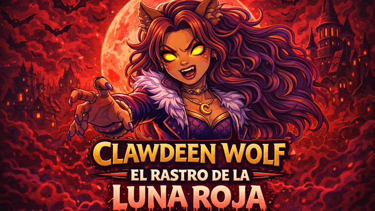 CLAWDEEN WOLF: EL RASTRO DE LA LUNA ROJA #monsterhigh #viral #viralvideo #story 