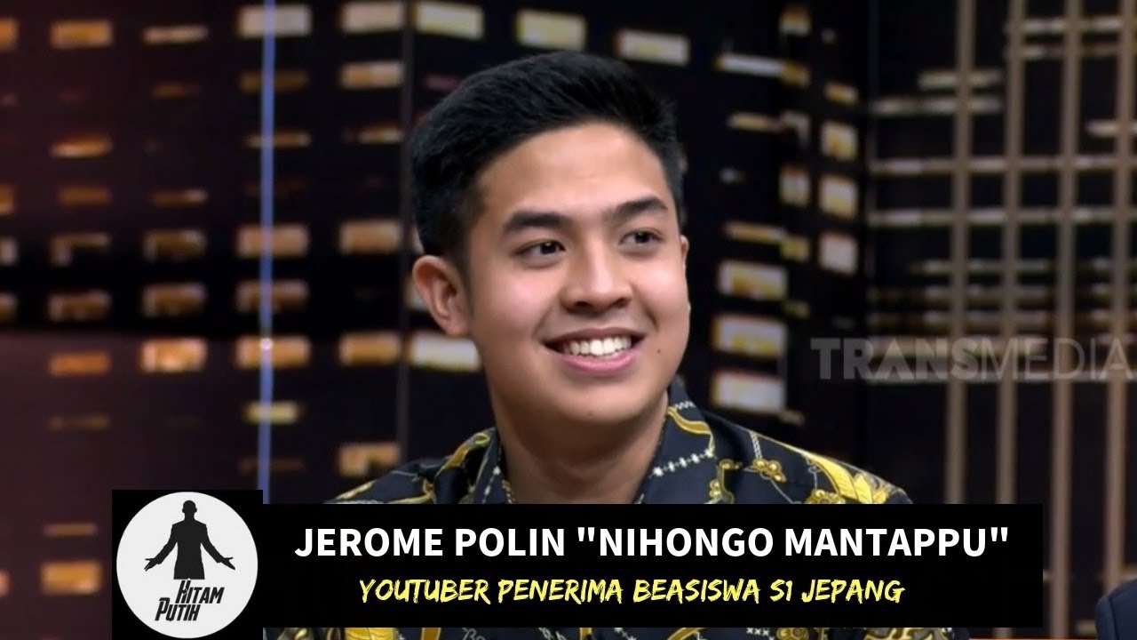 MANTAP JIWA! Jerome Polin, Youtuber Penerima Beasiswa S1 Jepang | HITAM PUTIH (26/02/19) Part 2