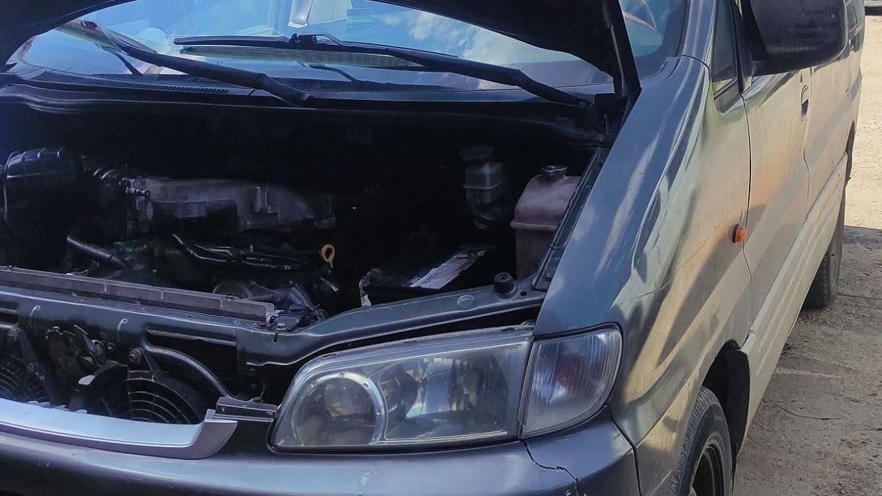 Свап ДВС VQ25DE с АКПП в Hyundai Starex H1