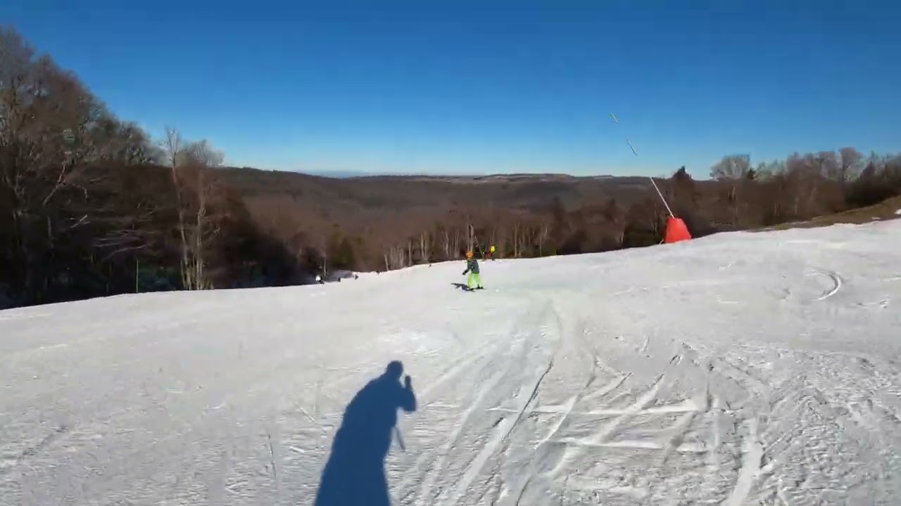 Szymek ski slalom, Crozet 2025-02-16
