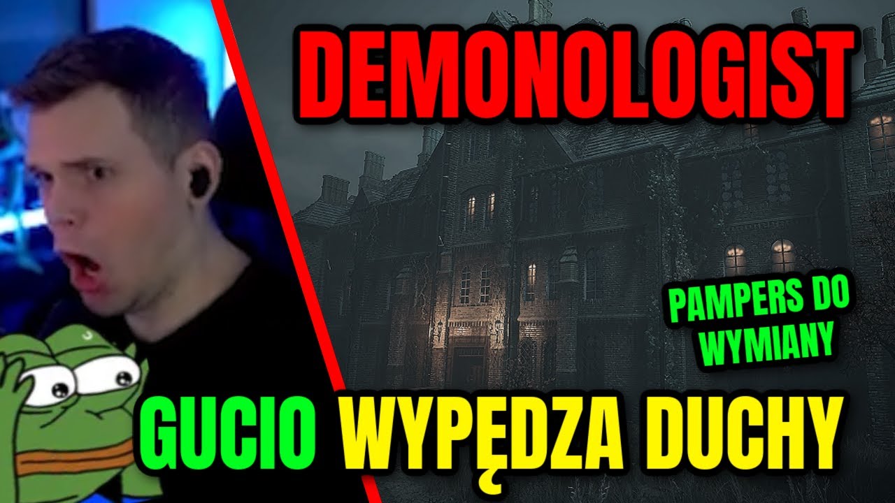 GUCIO I DEMONOLOGIST | GUCIO WYPĘDZA DUCHY| PAMPERS DO WYMIANY | SOLO  #h2p_gucio #gucioshoty #gucio
