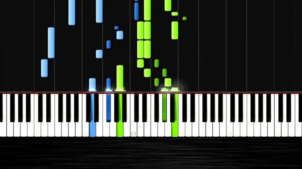 Antonin Dvorak: Humoresque Op. 101 No. 7 - Piano Tutorial by PlutaX - Synthesia