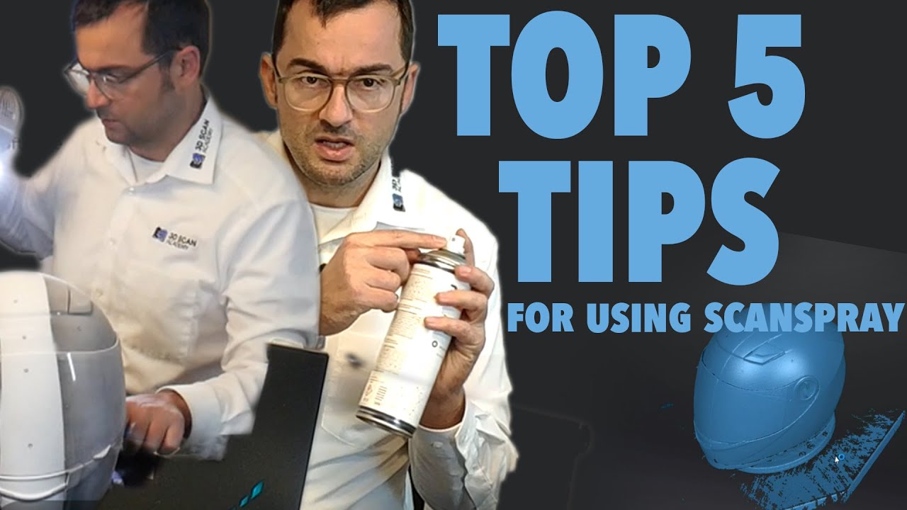 5 Tipps for using 3D Scanning Spray - REFLECON Tarnish 50