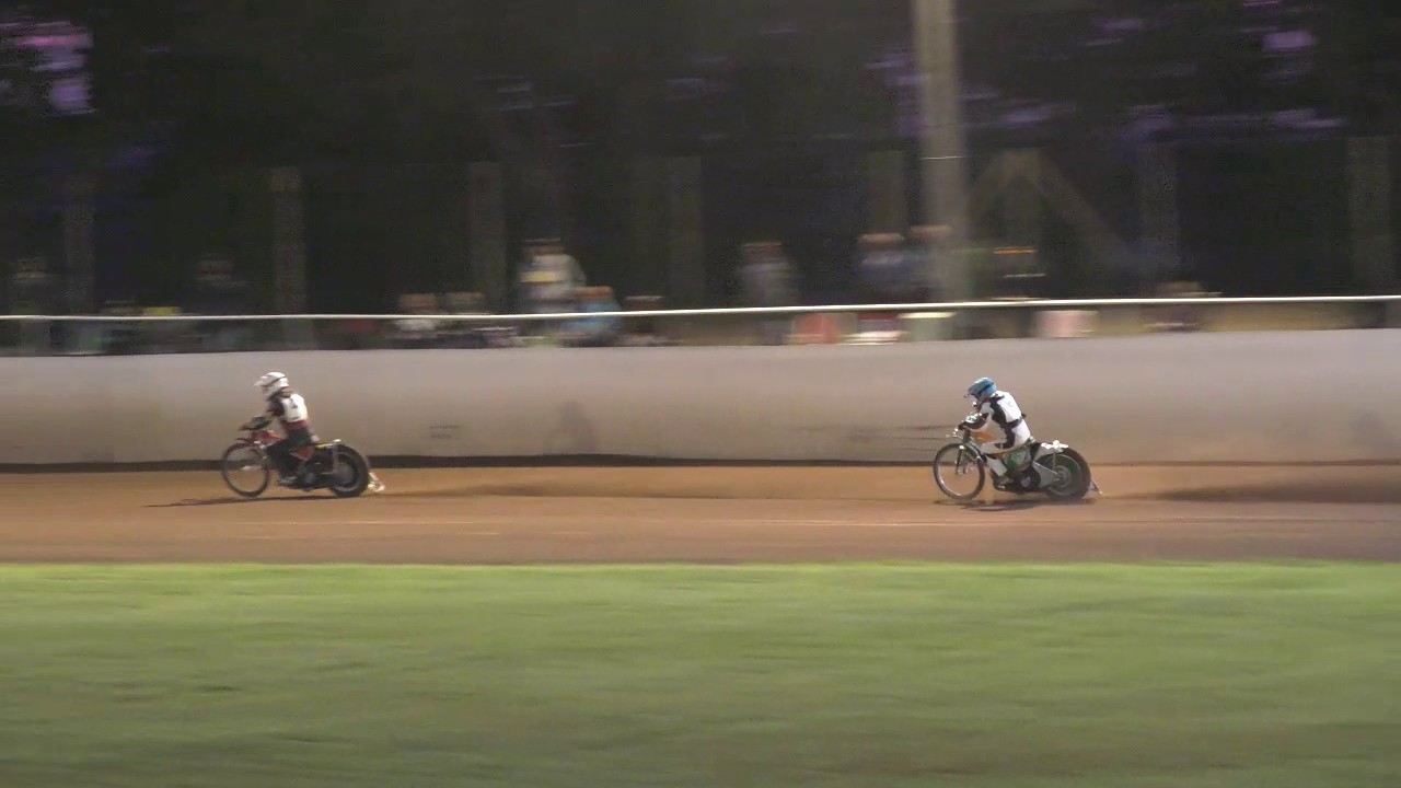 Internationales Speedwayrennen 14 07 2017 in Wittstock Lauf 8 Oldies