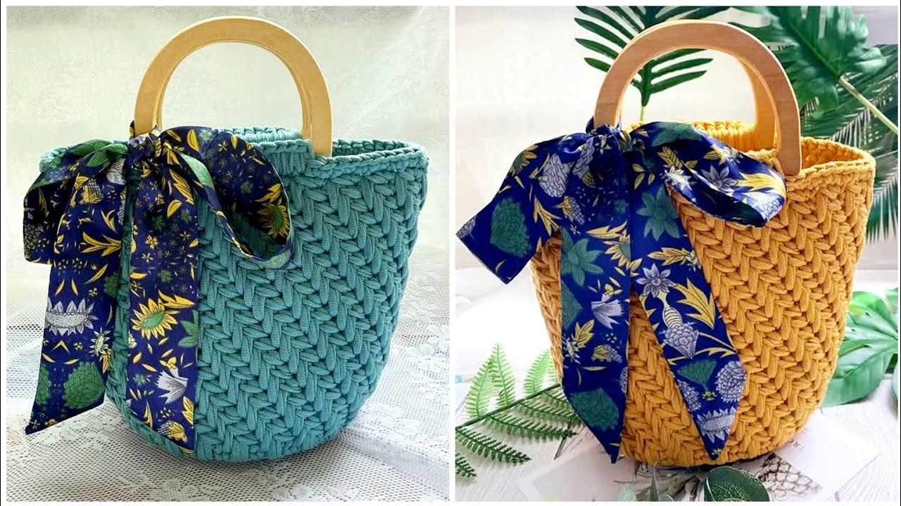 💥Beautifully Designed Crochet Bag/New Design 🔥Simple and Wonderful