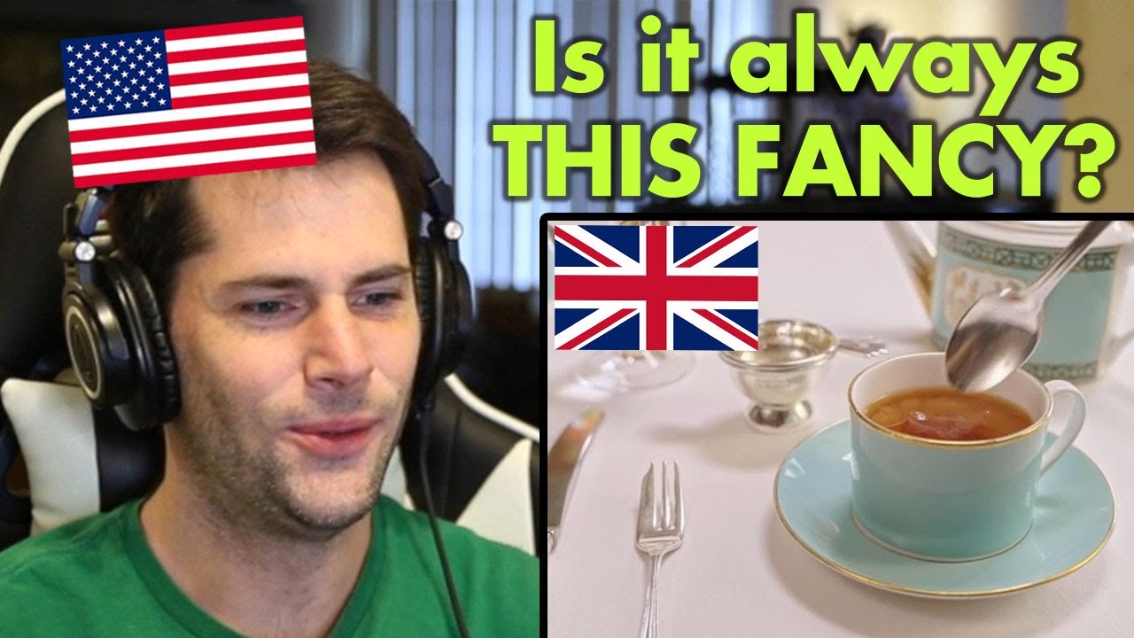 American Reacts to Proper British Afternoon Tea