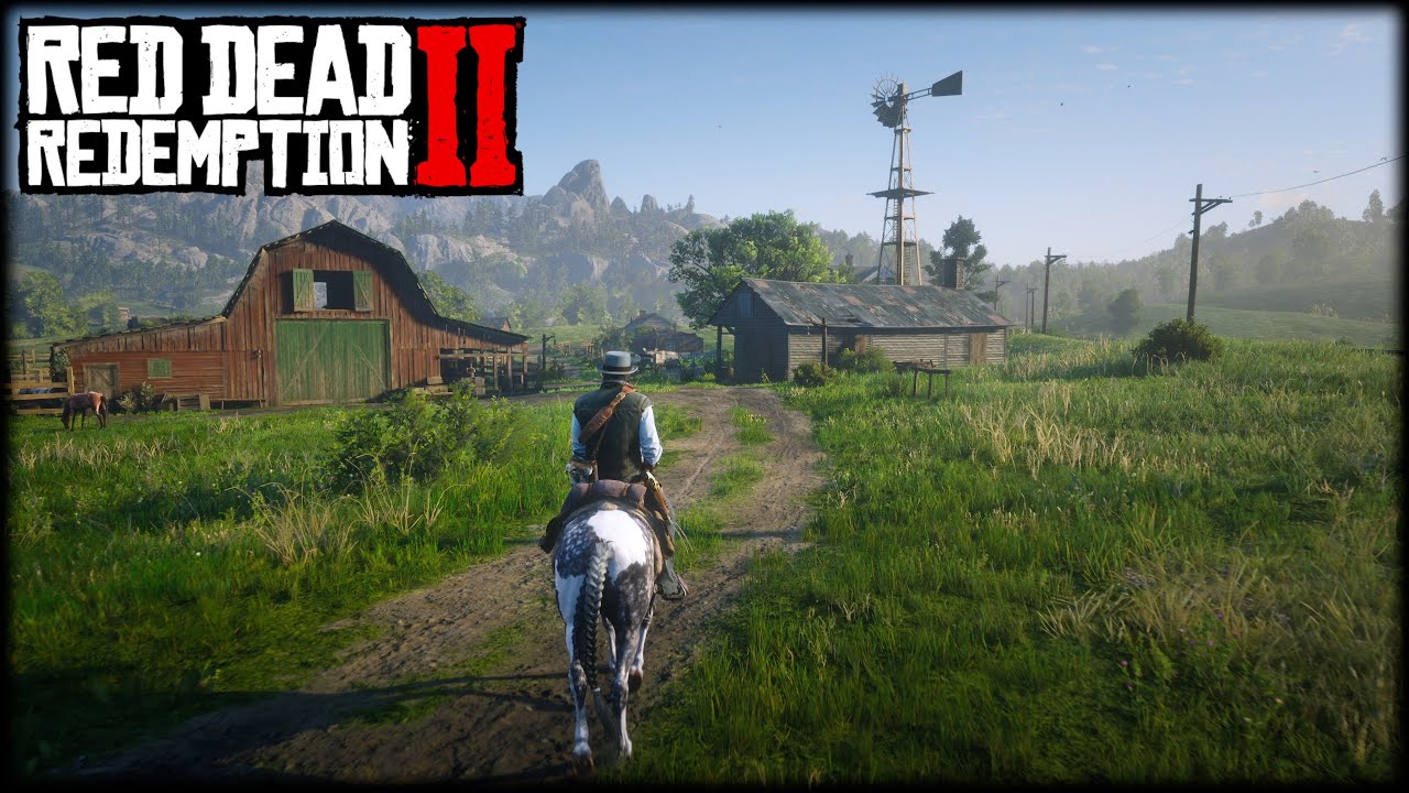 Red Dead Redemption 2 - Free Roam Exploration Gameplay | 4K