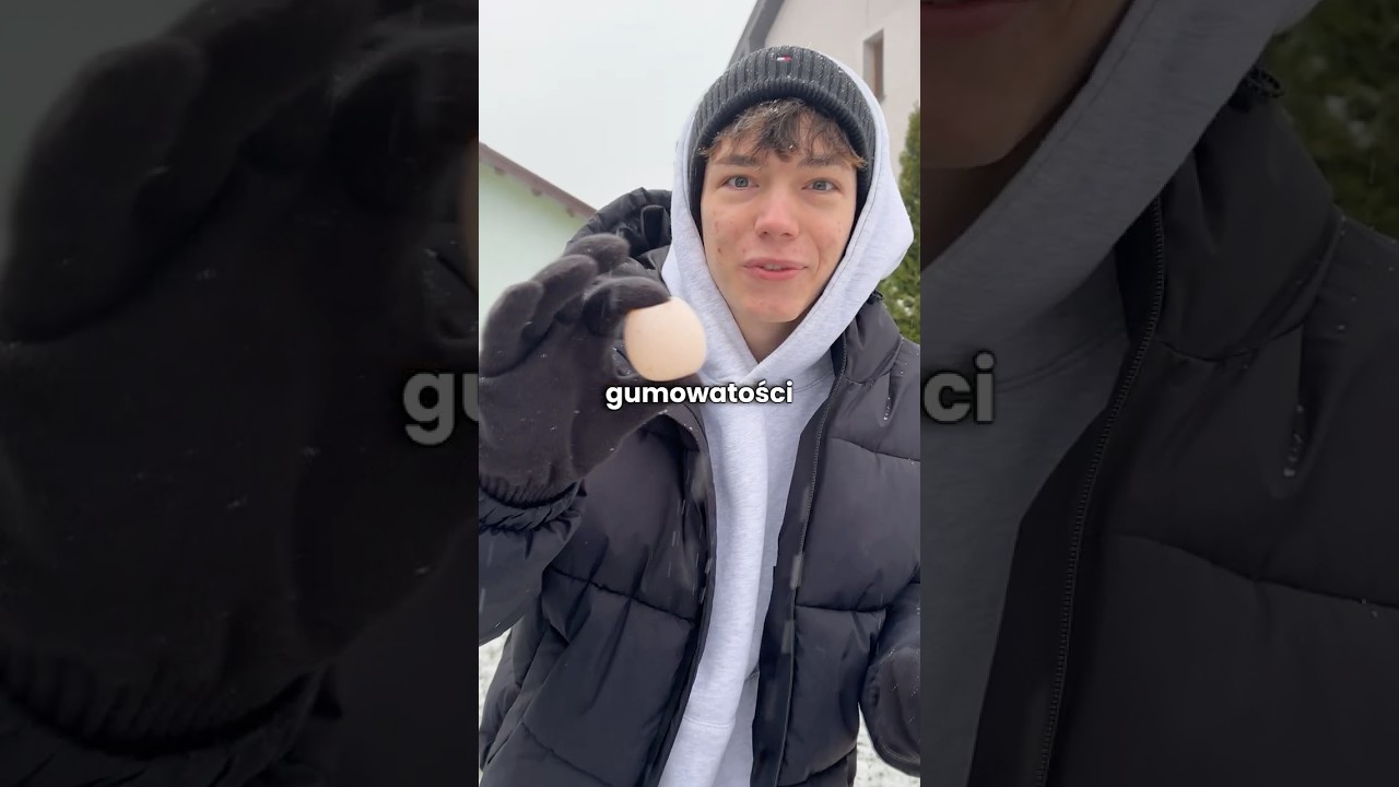 zrobiłem... GUMOWE JAJKO! 🥚🤯 #viral #tedrush
