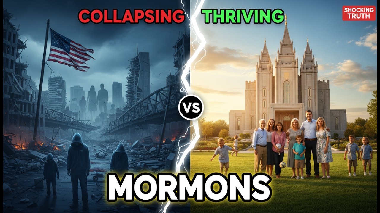 Why Mormons Are Thriving While America Collapses | The Shocking Truth