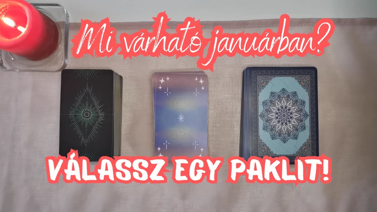 2026 januári tarot kártyavetés 🎴💫