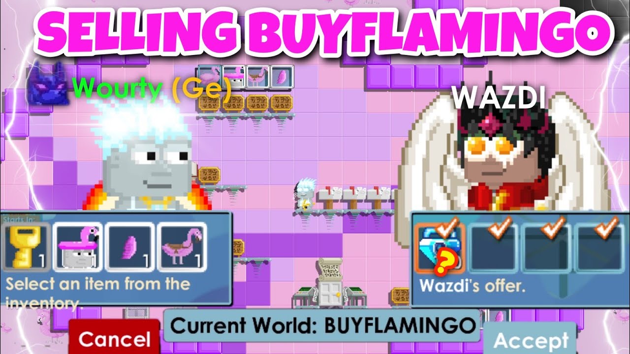 50 BGL ПРИБЫЛИ!! ПОКУПКА/ПРОДАЖА BUYFLAMINGO🦩| Growtopia