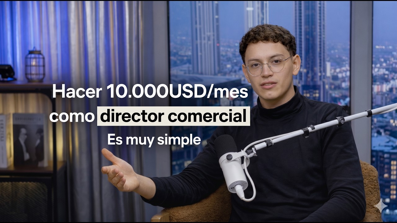 C&oacute;mo Generar de $5,000 a $10,000 por Mes siendo Director Comercial