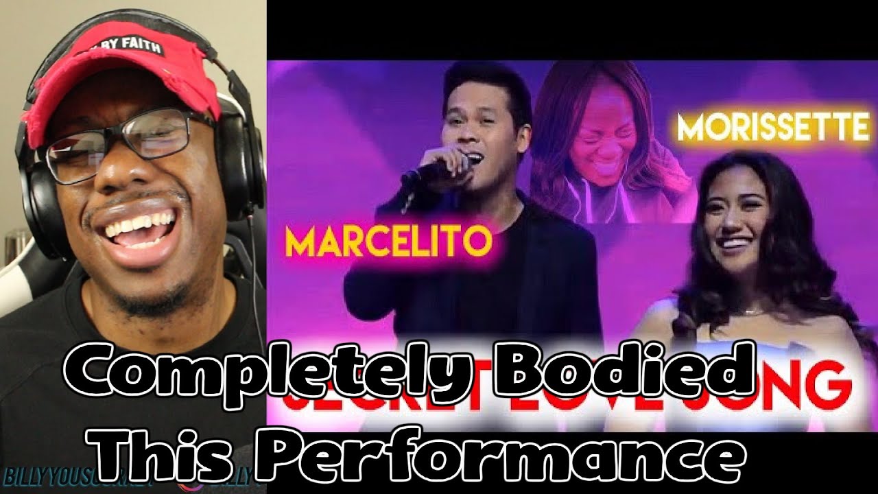 Marcelito Pomoy and Morissette Amon singing Secret Love Song REACTION! | THEY OWNED THIS
