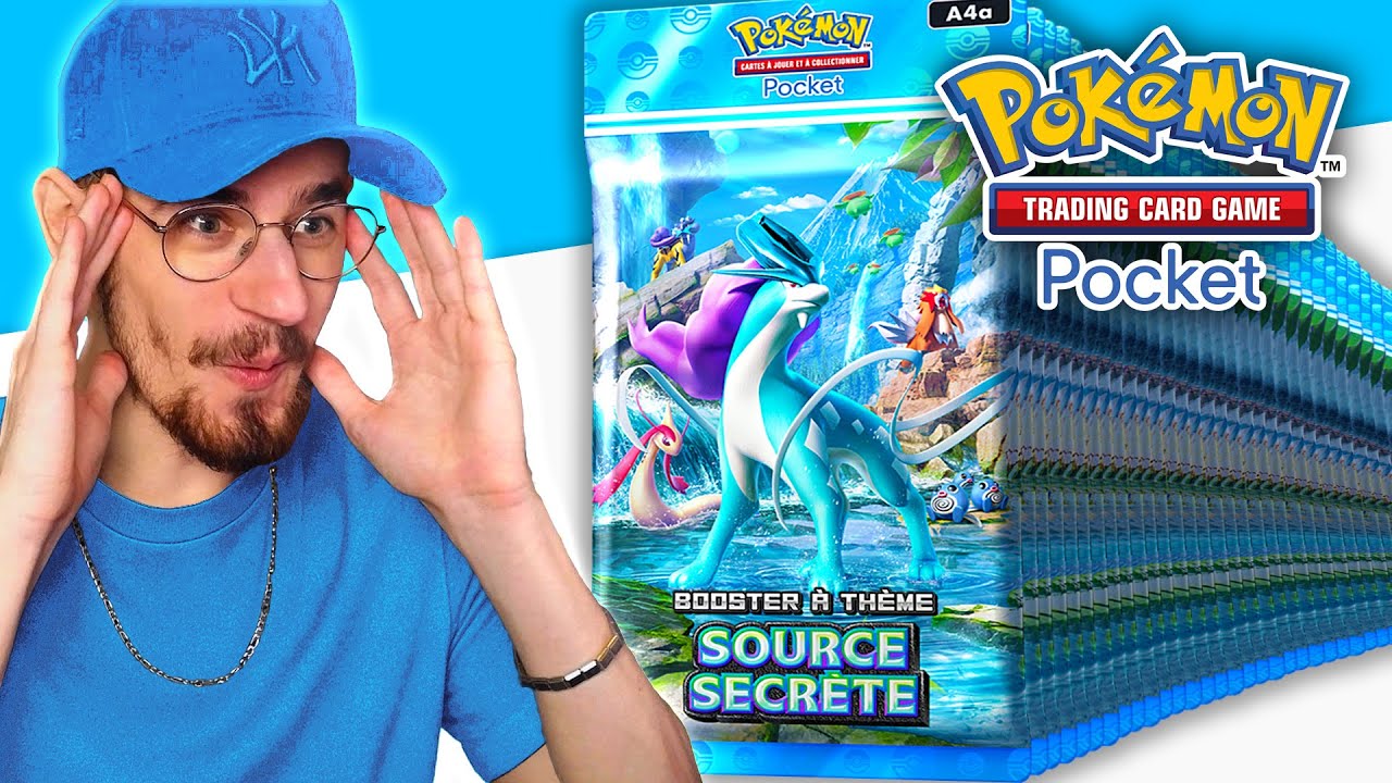 Incroyable Ouverture 75 Boosters Source Secrète (Pokémon TCG Pocket)