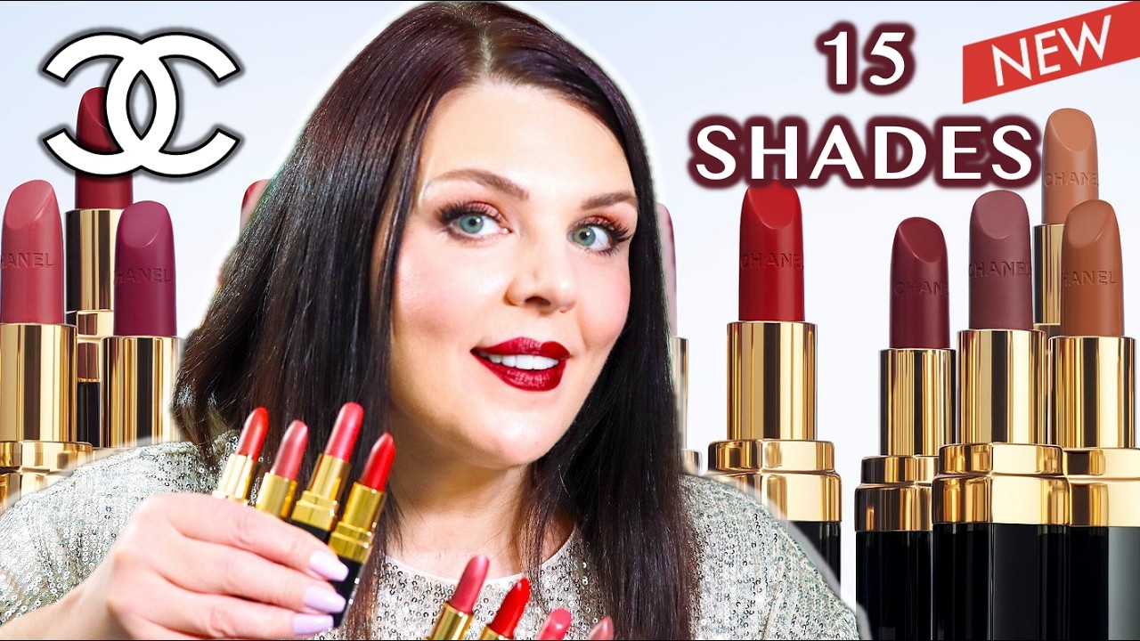 Новые помады Chanel Rouge Coco | Все 15 оттенков на фото 💄