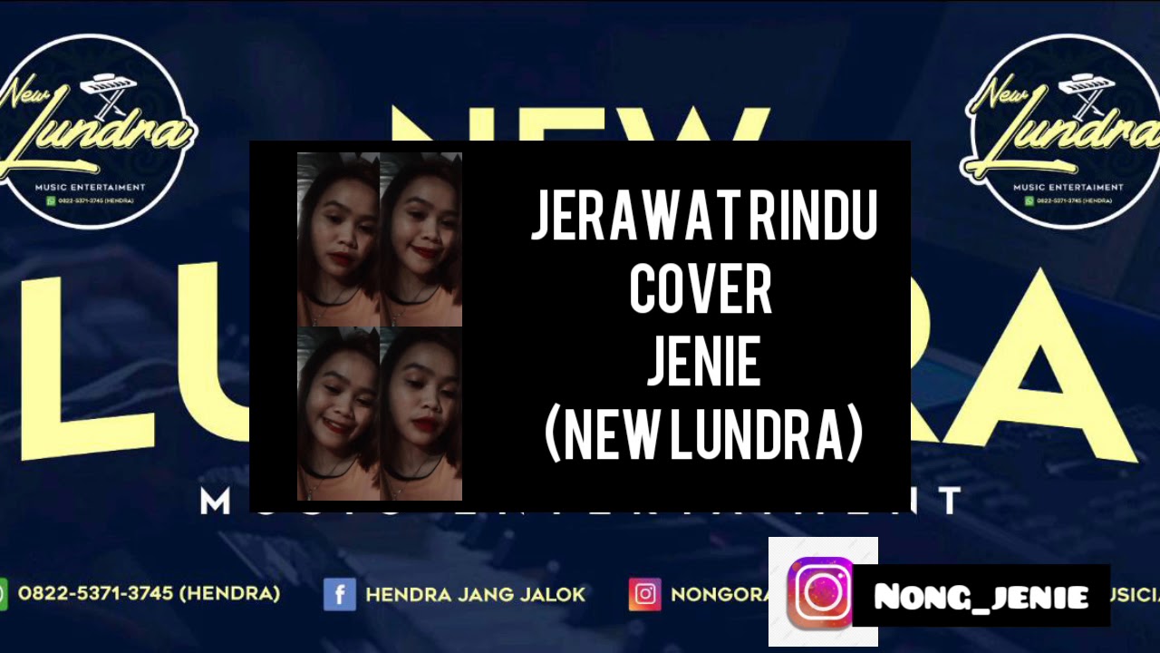 Jerawat rindu_cover_ft jenie (new lundra)