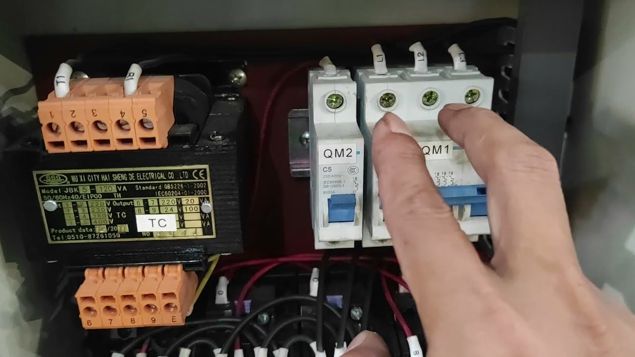 Urutan pengecekan kelistrikan mesin bubut Switch power tidak bisa nyala namun kontaktor bisa bekerja