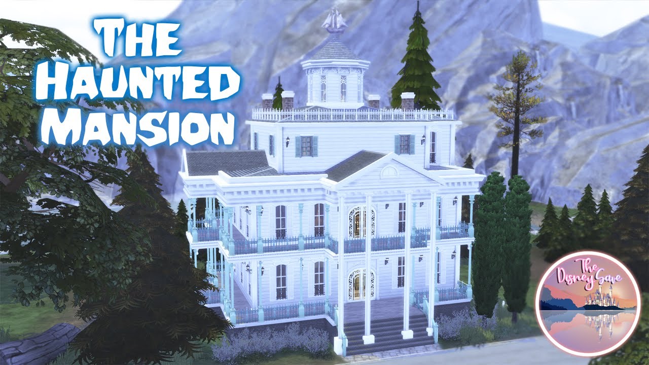 The Haunted Mansion- The Disney Save #40 | Sims 4 Speed Build