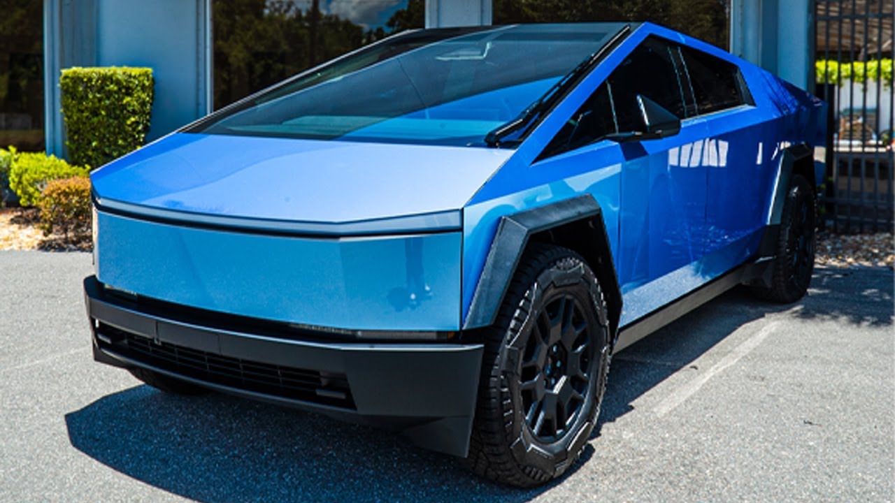 CYBER TRUCK, Color Transformation