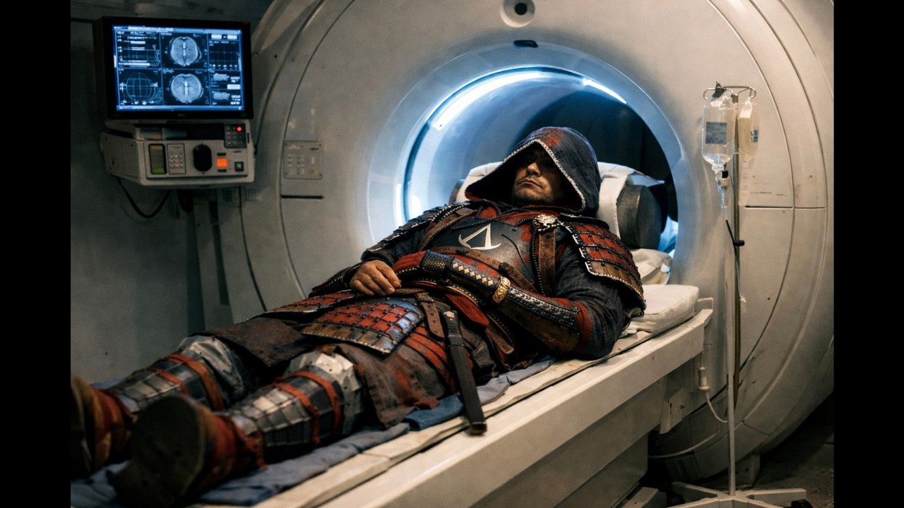 Samurai in MRI - Assassin's Creed Shadows