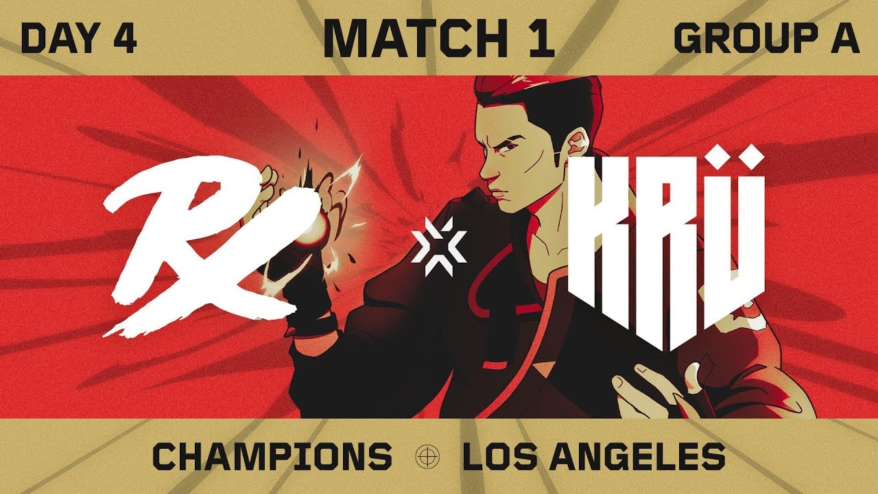 Paper Rex vs KRU Esports - VALORANT Champions - Group - Split Map 1
