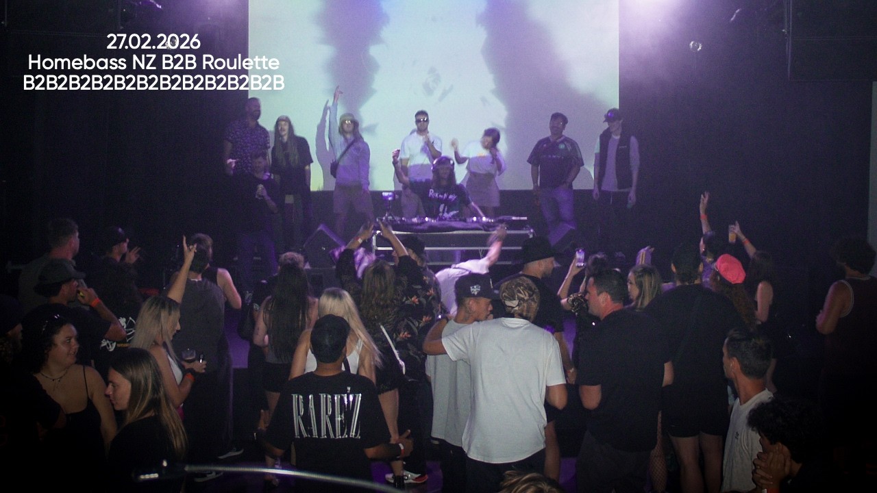 Homebass NZ B2B Roulette: DnB Edition - 12 DJ B2B