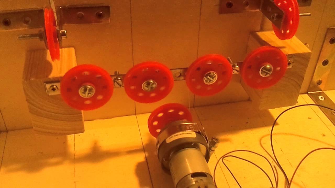 Funvia Maddalena 2.0 - Prova sala macchine con motore e anello fune traente