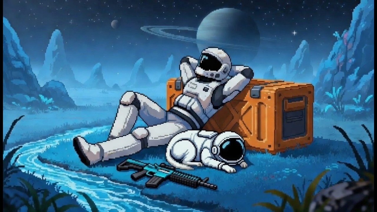 Chill SciFi Lofi and Synthwave Toonz - Take a break soldier, We need you ready for the next mission