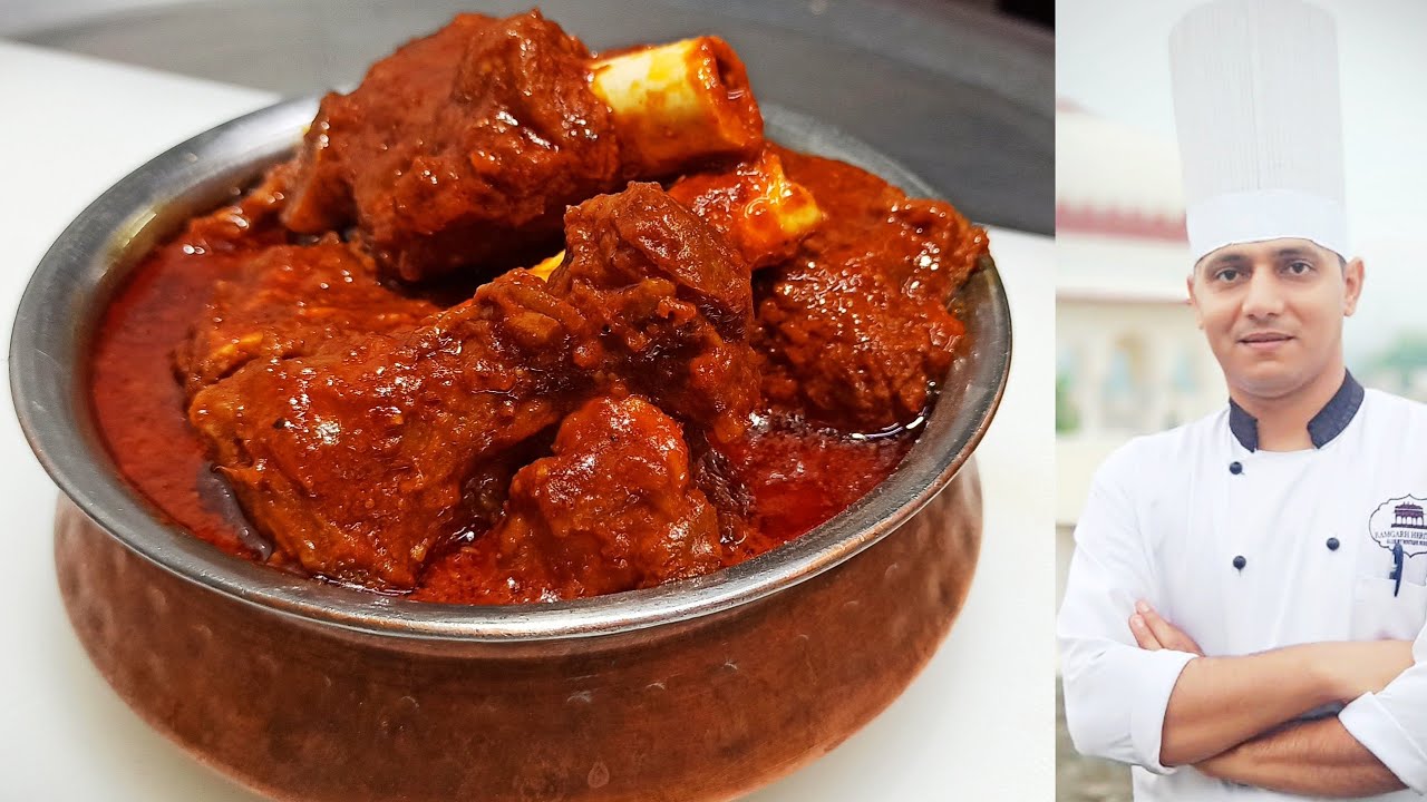 Kashmiri Mutton Rogan Josh | मटन रोगन जोश | How To make Mutton Rogan Josh | Rogan Josh | Chef Ashok