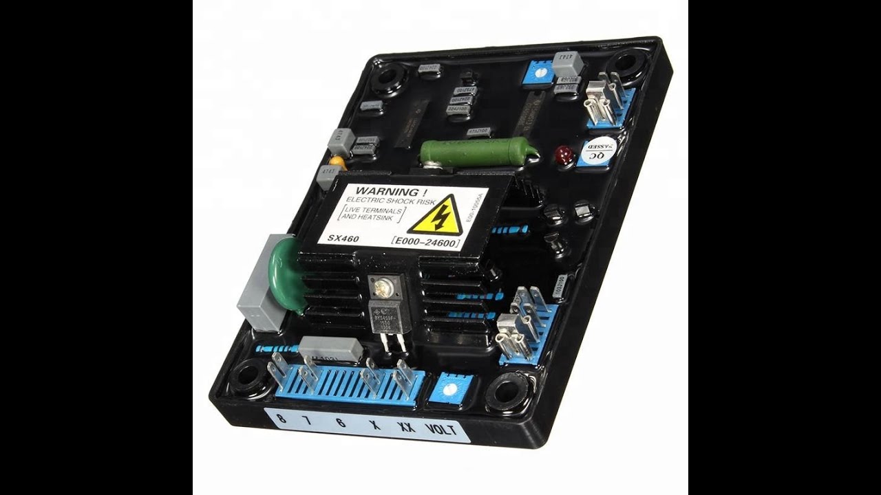 Instalação de AVR Sx460 regulador de tensão.