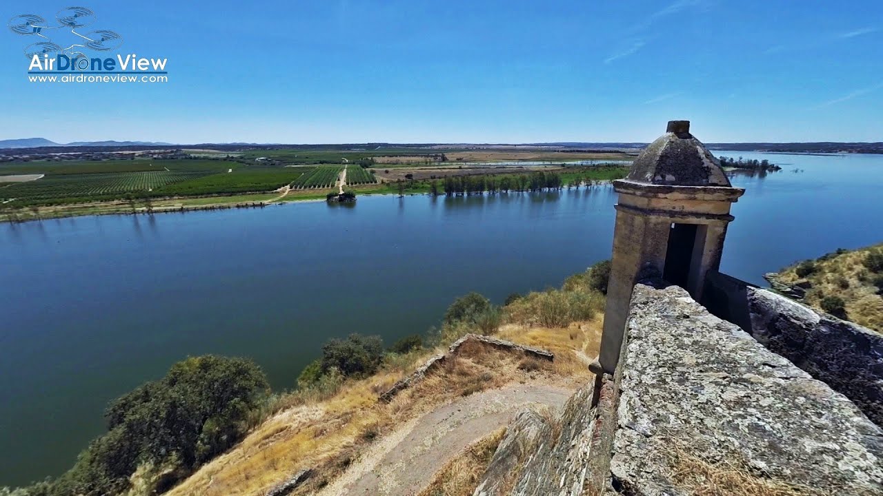 Fortaleza de Juromenha - Air Drone View