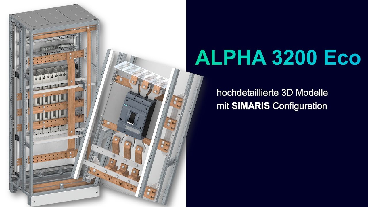 Alpha3200ECO  mit SIMARIS Configurator 3D