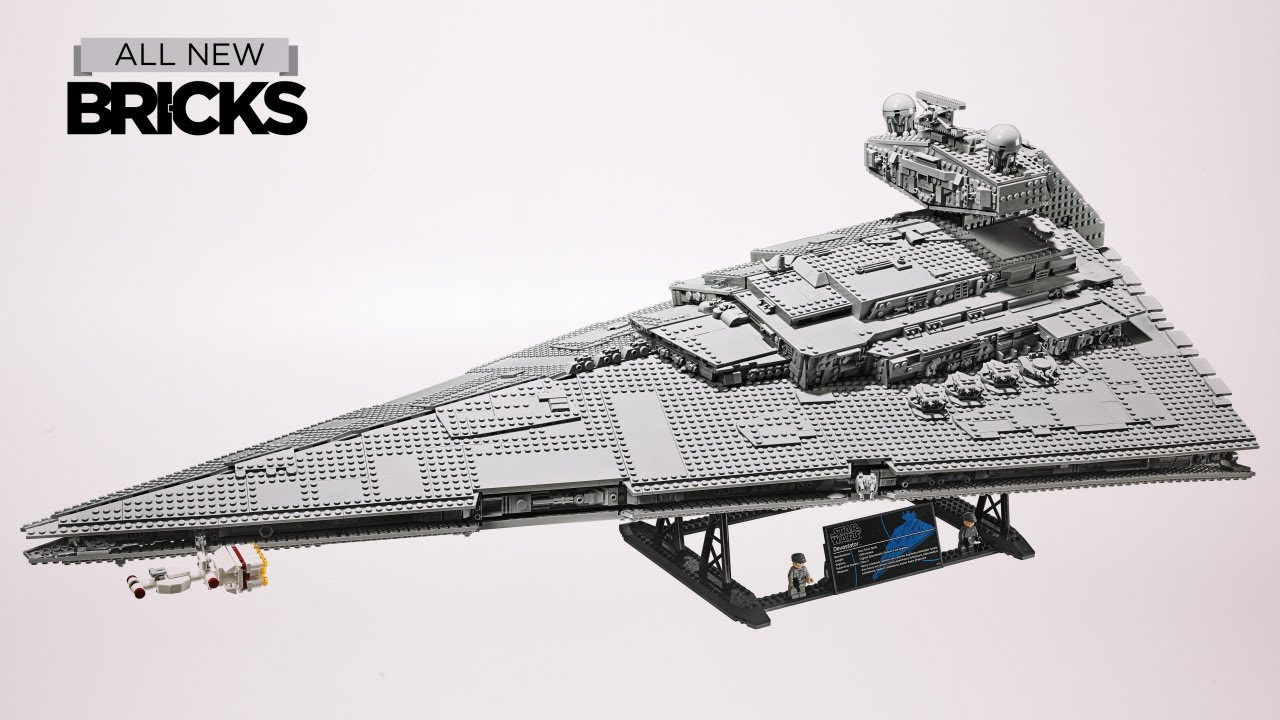 Lego Star Wars UCS 75252 Imperial Star Destroyer Speed Build