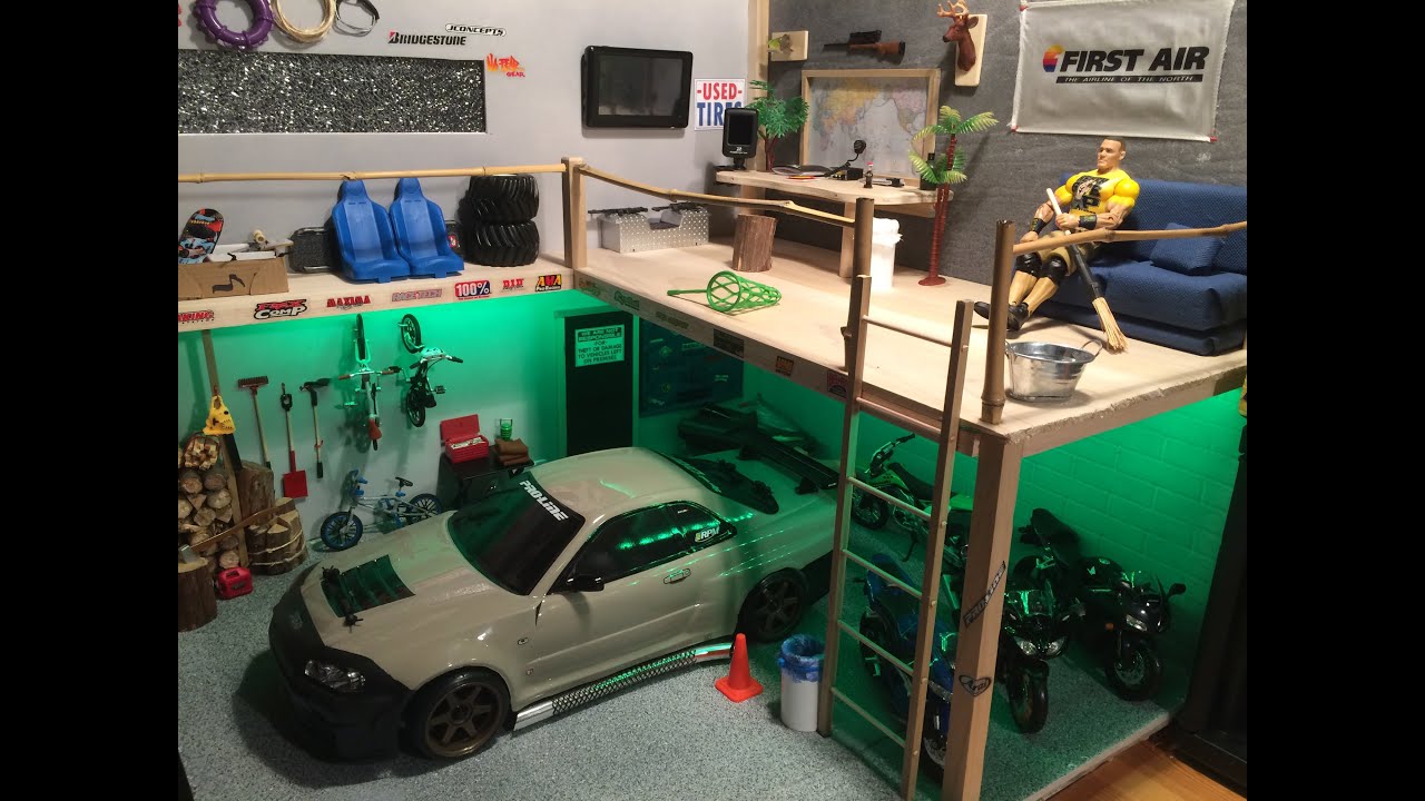RC Scale Garage & Loft