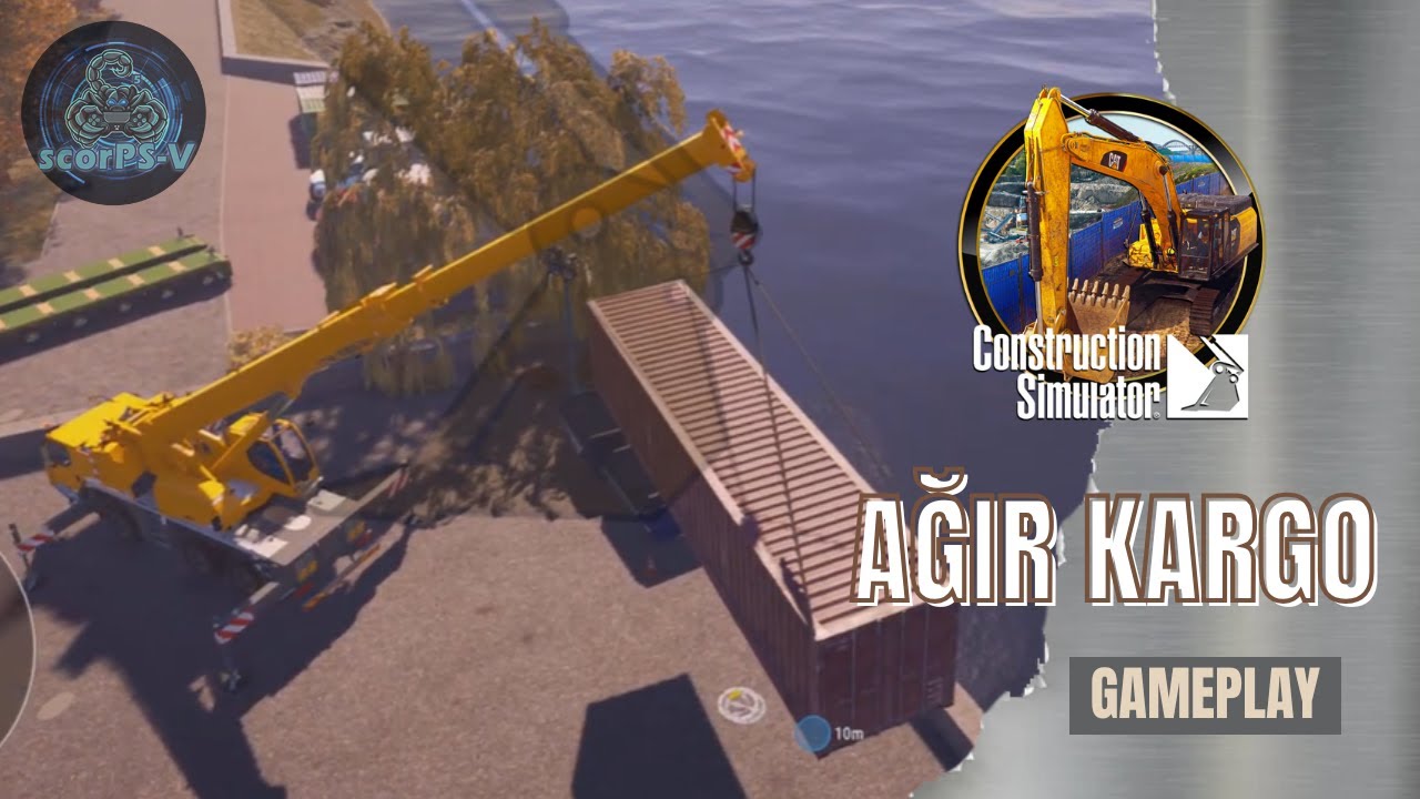 Construction Simulator PS5 – Bölüm 18 | Taşıma Görevi 🚚