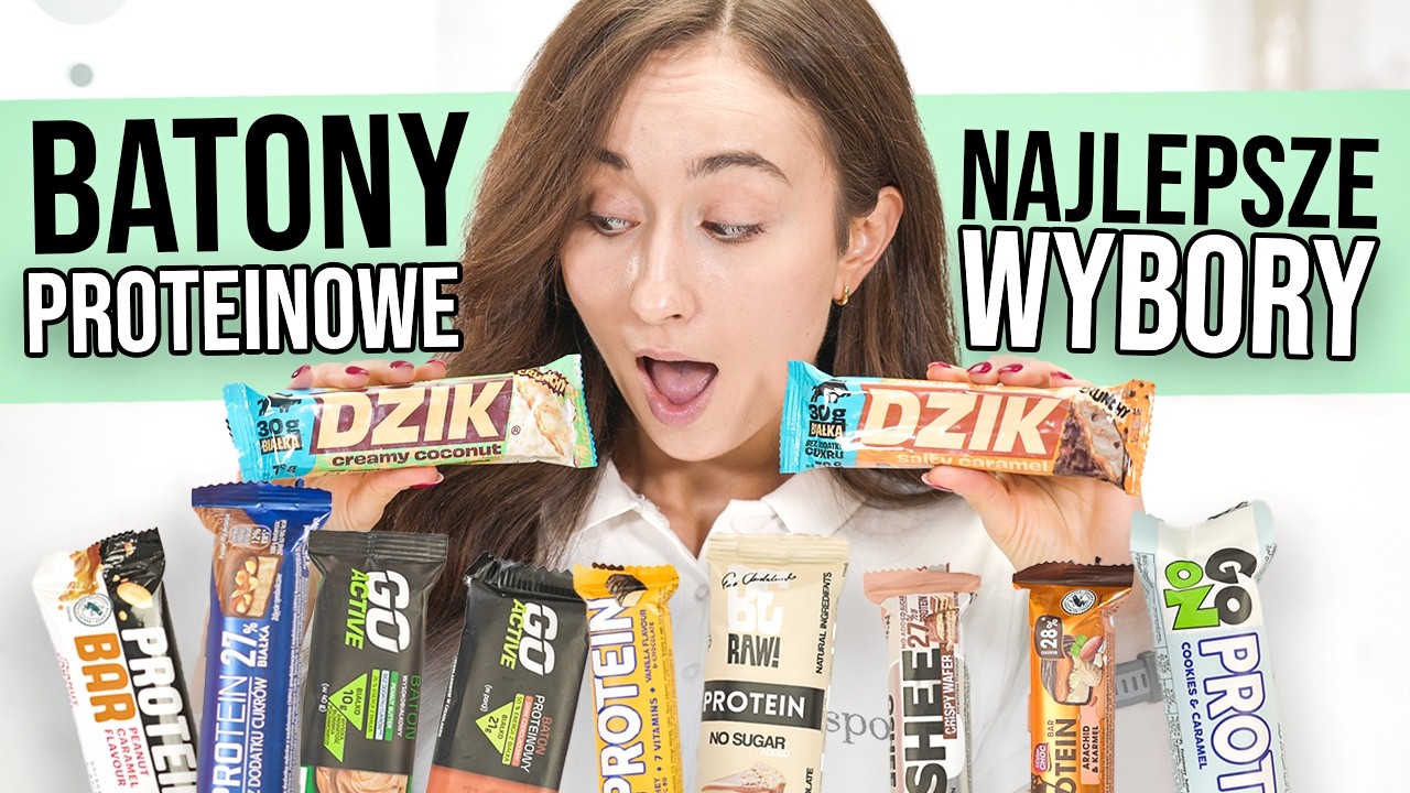 Wielki Ranking BATONÓW PROTEINOWYCH! Unikaj tych! 🍫