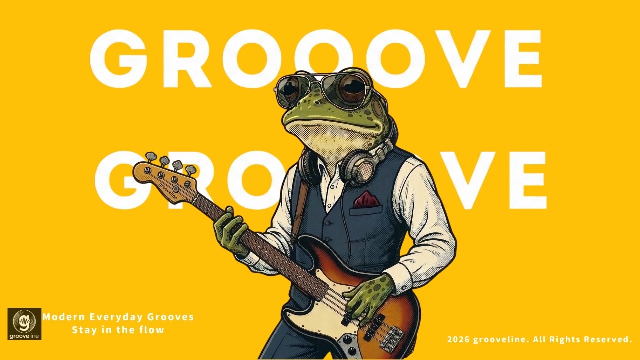 【Playlist】GROOVE POP｜心地よく気分が上がる丁度良いチルポップCool & Laid-back｜Chill JAZZ POP hop Study Work