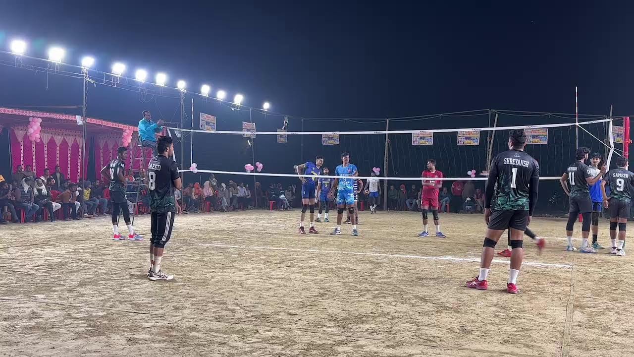 2nd Semifinal🔴Set.1👉Saeed Alam🆚Zalim & All India Volleyball Fatehpur Mau